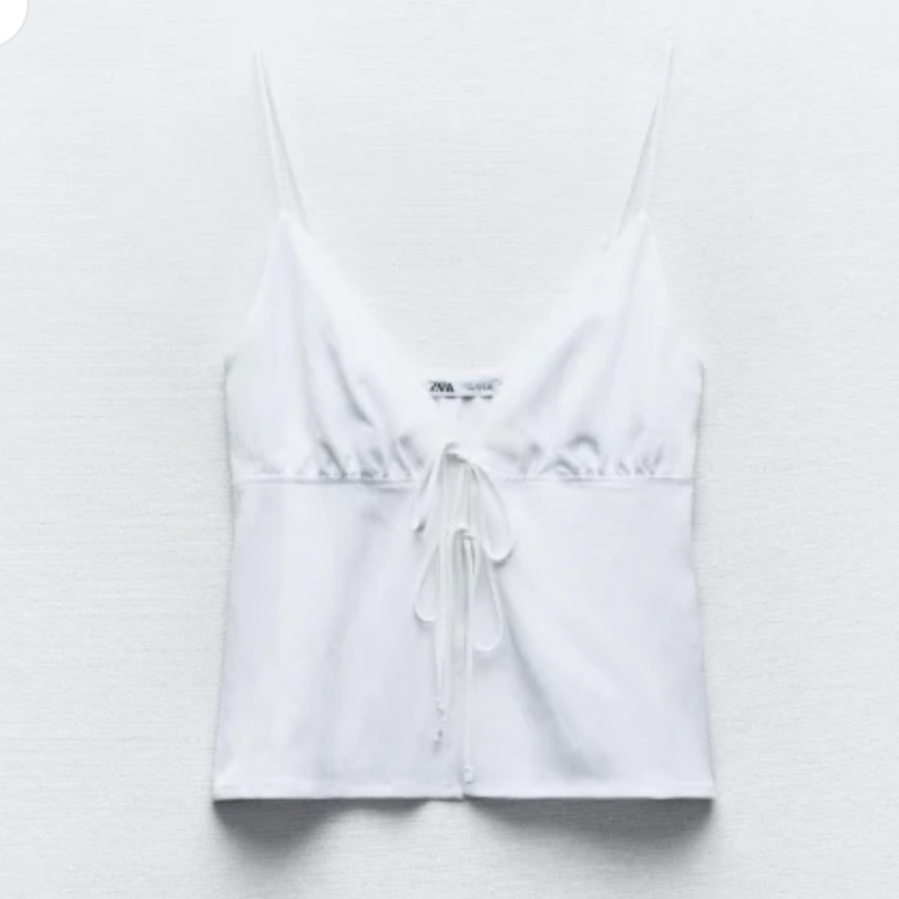 Zara Satin Top